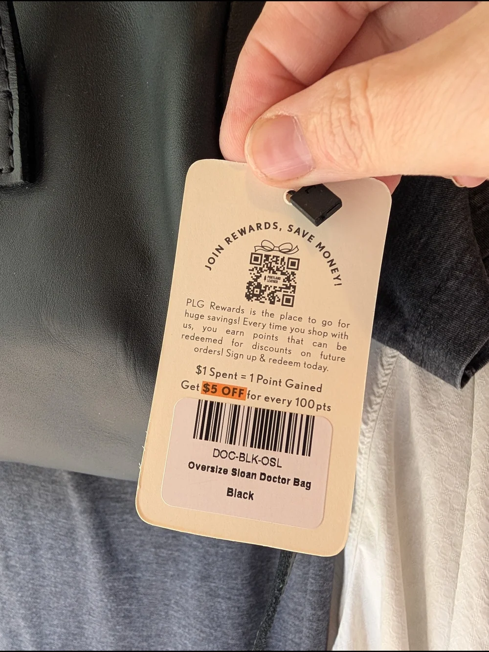 Portland Leather Goods Oversized Sloan Doctor Bag